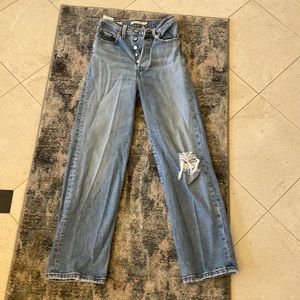 Levi’s rib cage jeans